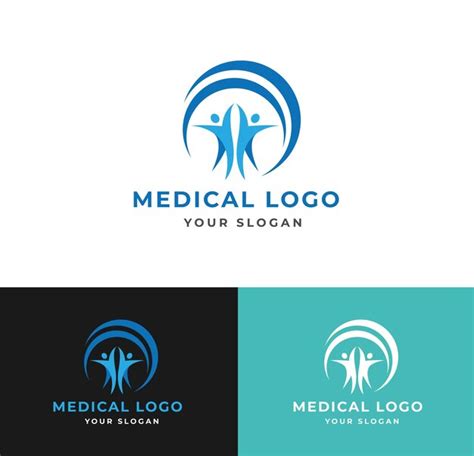 Premium Vector | Medical and rehab logo designs