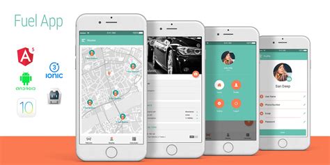 Fuel App Ionic Theme by Hybapps | Codester