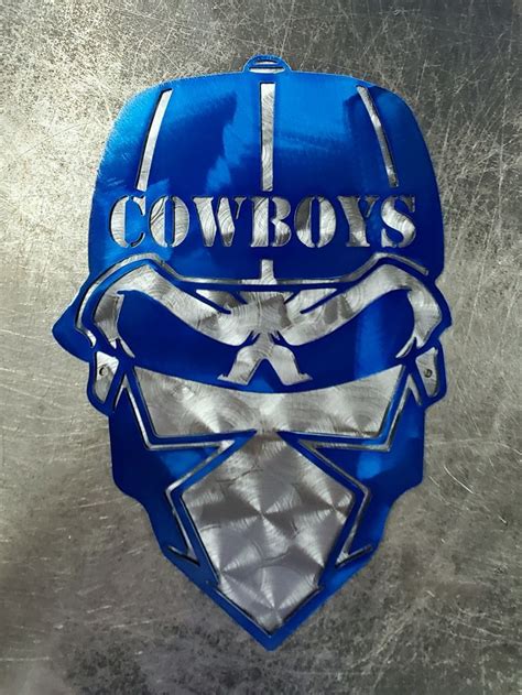 Dallas Cowboys Skull (Clearance Special) | Dallas cowboys star, Dallas ...