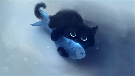 Kawaii Anime Cat Wallpapers - Wallpaper Cave