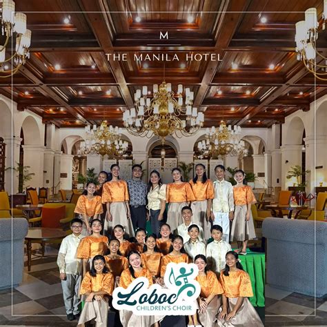 Loboc Children’s Choir Performs at The Manila Hotel and Manila Prince ...