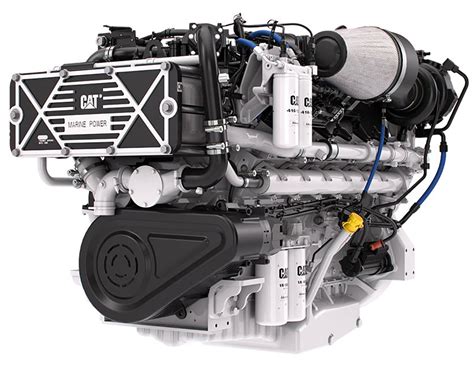 Caterpillar C32B Triple Turbo Marine Engine - Power & Motoryacht