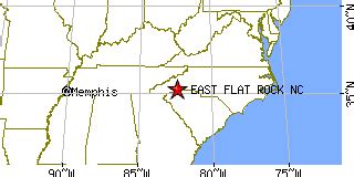 East Flat Rock, North Carolina (NC) ~ population data, races, housing ...