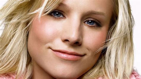 Wallpaper : Kristen Bell, actress, blonde, face, blue eyes, smiling 1920x1080 - angelmora ...