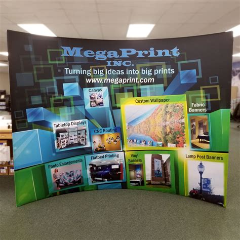 Complete Portable Pop Up Booths | Trade Show Graphics | MegaPrint