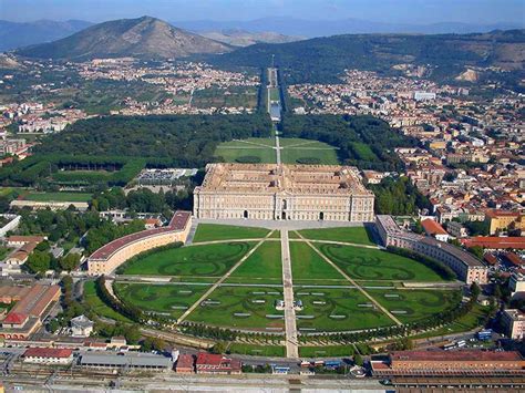 Caserta and its royal palace, Campania, Italy : europe