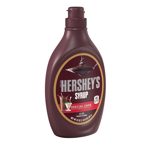 Hershey's, Special Dark Chocolate Syrup, 22 Oz. - Walmart.com - Walmart.com