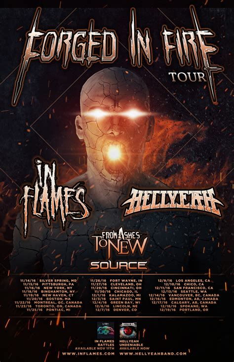 Bandsintown | In Flames Tickets - Myth Live Events Center, Dec 03, 2016