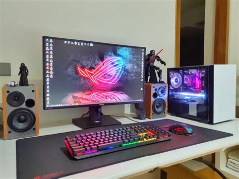 NZXT H200 Desktop Setup All ROG | Gaming room setup, Computer gaming room, Best gaming setup