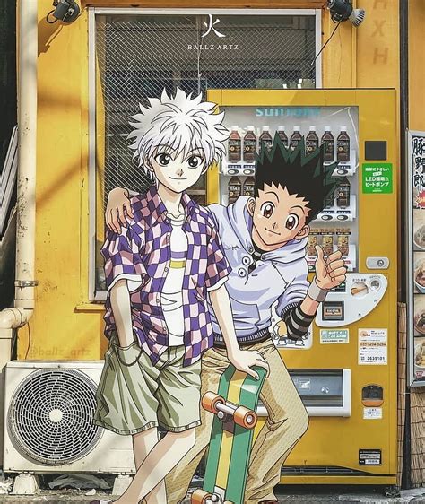 Gon and Killua, hunter x hunter, hxh, HD phone wallpaper | Peakpx