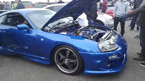 Toyota Supra 2JZ turbo/blow-off sound - YouTube