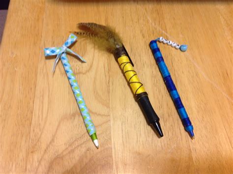 Diy decorated pens | Pen, Arts and crafts, Crafts