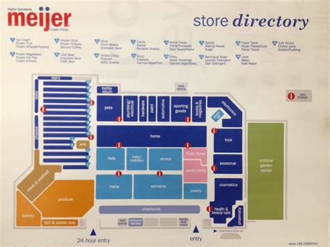 Meijer Floor Plan - floorplans.click