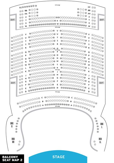 Seating Chart State Theater New Brunswick Nj - Theater Seating Chart