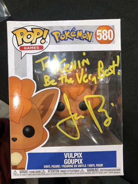 First signed funko pop : r/funkopop