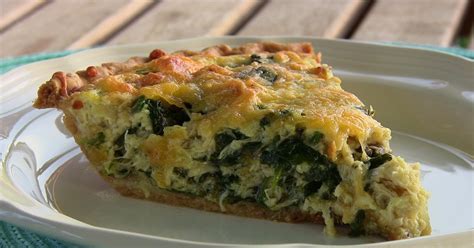 Easy Spinach Swiss Quiche