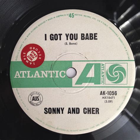 Sonny & Cher – I Got You Babe (1965, Vinyl) - Discogs