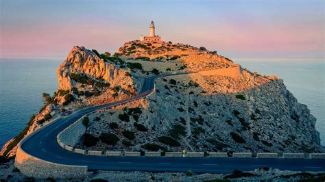 Formentor Lighthouse at the tip of Cap de Formentor, Mallorca, Spain ...