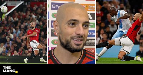 Sofyan Amrabat impresses fans on home debut for Manchester United — and ...