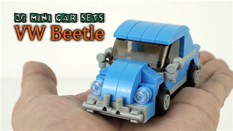 Lego Car Serise 10/26: VW Beetle Brick Set Build & Review | China Lego - YouTube