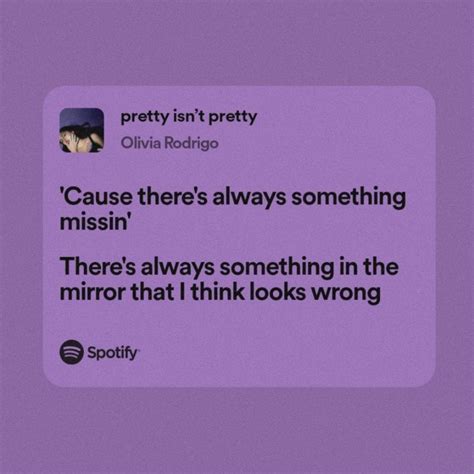 pretty isn't pretty | olivia rodrigo | guts | Pretty lyrics, Olivia ...