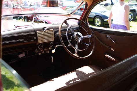 Ford V8 Pilot, interior & dash, c1949 | Dale Chappell | Flickr