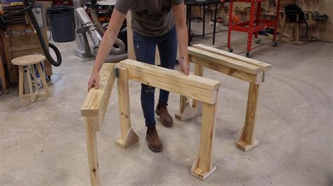 3 Awesome DIY Sawhorses – Wilker Do's Woodshop Tools, Diy Workbench ...