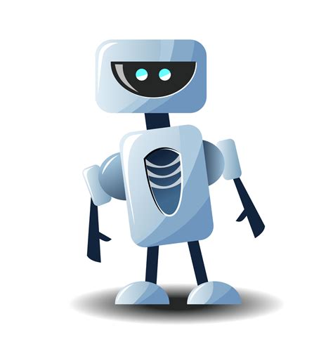 Artificial intelligence. Funny robot. Chat bot for virtual assistance ...