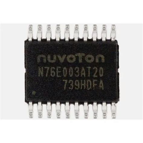 SMD N76E003AT20 Nuvoton, For Electronics, 8051-based Cmos at Rs 20 ...