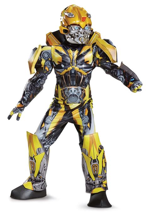 Boy's Transformers 5 Bumblebee Prestige Halloween Costume