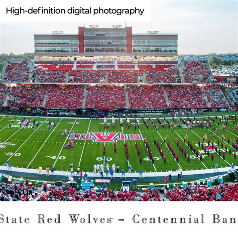 Arkansas State Red Wolves Football Panoramic Poster - Centennial Bank ...