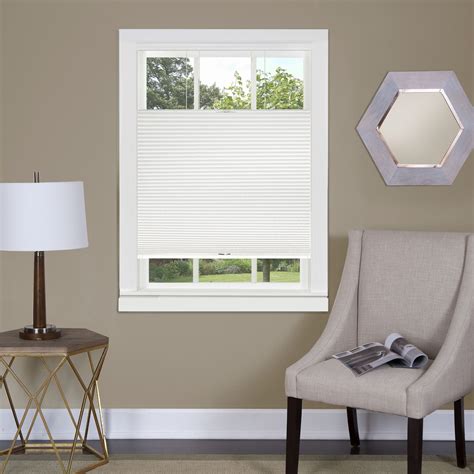 Traditional Elegance Top Down-Bottom Up Cordless Honeycomb Cellular Shade 23x64 White - Walmart.com