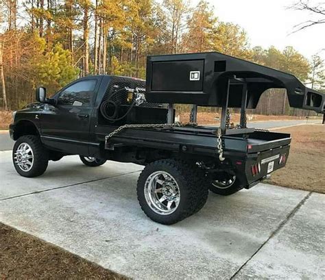 3rd gen single cab Ram Cummins dually flatbed | Custom truck beds, Welding trucks, Cummins trucks