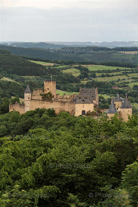 Bourscheid Castle in Luxembourg – Stock Images Luxembourg