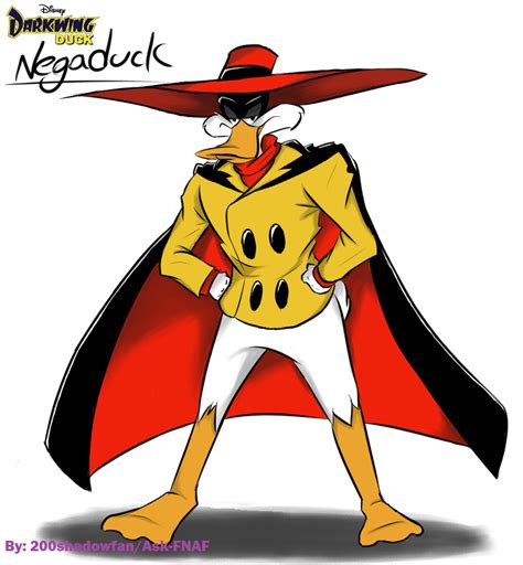 Negaduck (fully colored) by 200shadowfan on DeviantArt