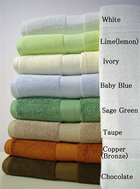 Bamboo Blend Towel Set | Towel set, Bamboo towels, White towels