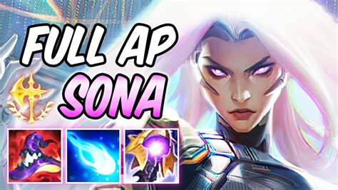 INTENSE FULL AP SONA MID WITH CONQUEROR & RIFTMAKER | New Build & Runes | League of Legends ...