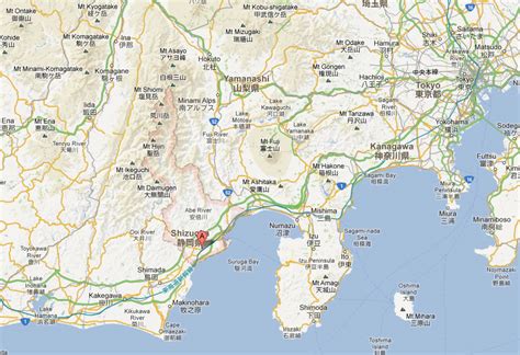 Shizuoka Map