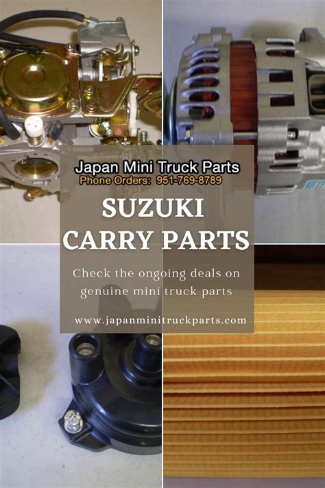 Suzuki Carry Parts in 2021 | Suzuki carry, Mini trucks, Suzuki