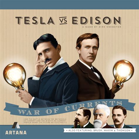 Tesla vs. Edison – War of Currents Preview | Board Game Quest