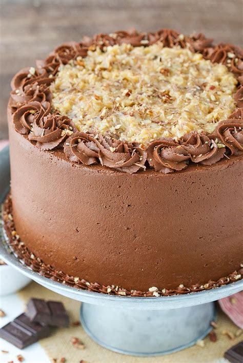 Classic German Chocolate Cake - The Chocolate Dessert of Your Dreams ...