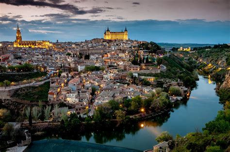 Toledo general view at sunset - | Toledo, Sunset, Views