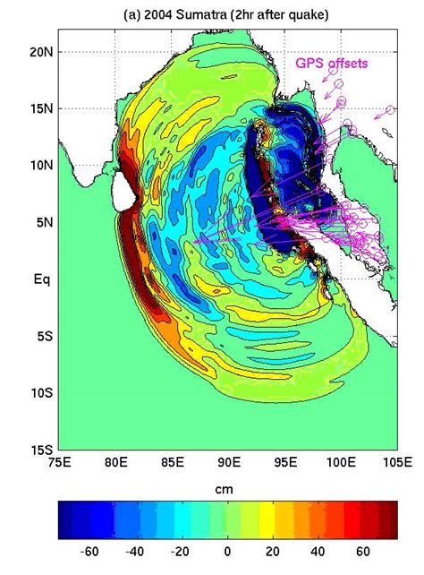 Map Indian Ocean Tsunami 2004