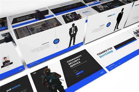 Security Guard Powerpoint Template (557856) | Powerpoint | Design Bundles