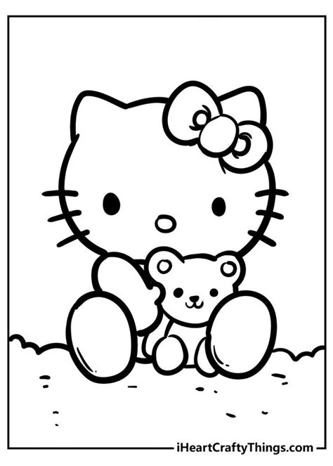 Hello Kitty Coloring Pages - Cute And 100% Free (2021)