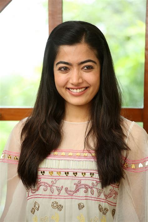 Rashmika Mandanna at Dear Comrade interview - South Indian Actress