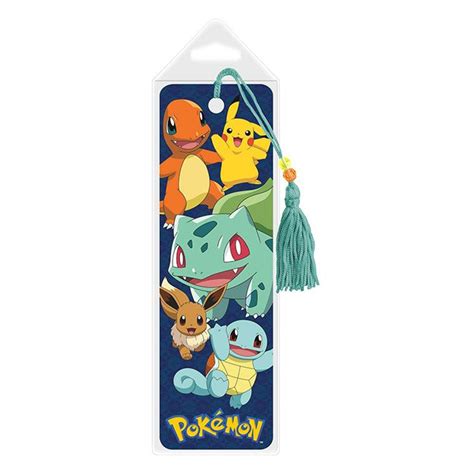 Pokemon Original Types Premier Bookmark