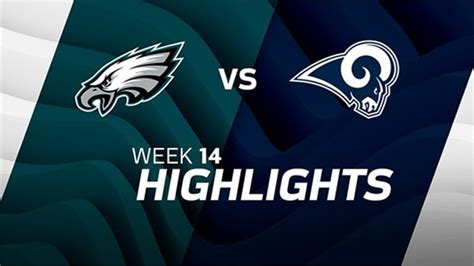 Philadelphia Eagles vs. Los Angeles Rams Highlights | Week 14