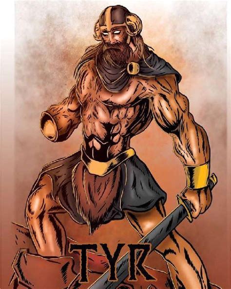 Happy Tuesday!!! (Glædelig Tirsdag!!!) Tyr is the God of war, he is the ...