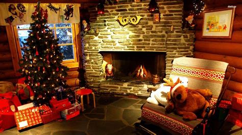 Free Christmas Fireplace Wallpapers - Wallpaper Cave